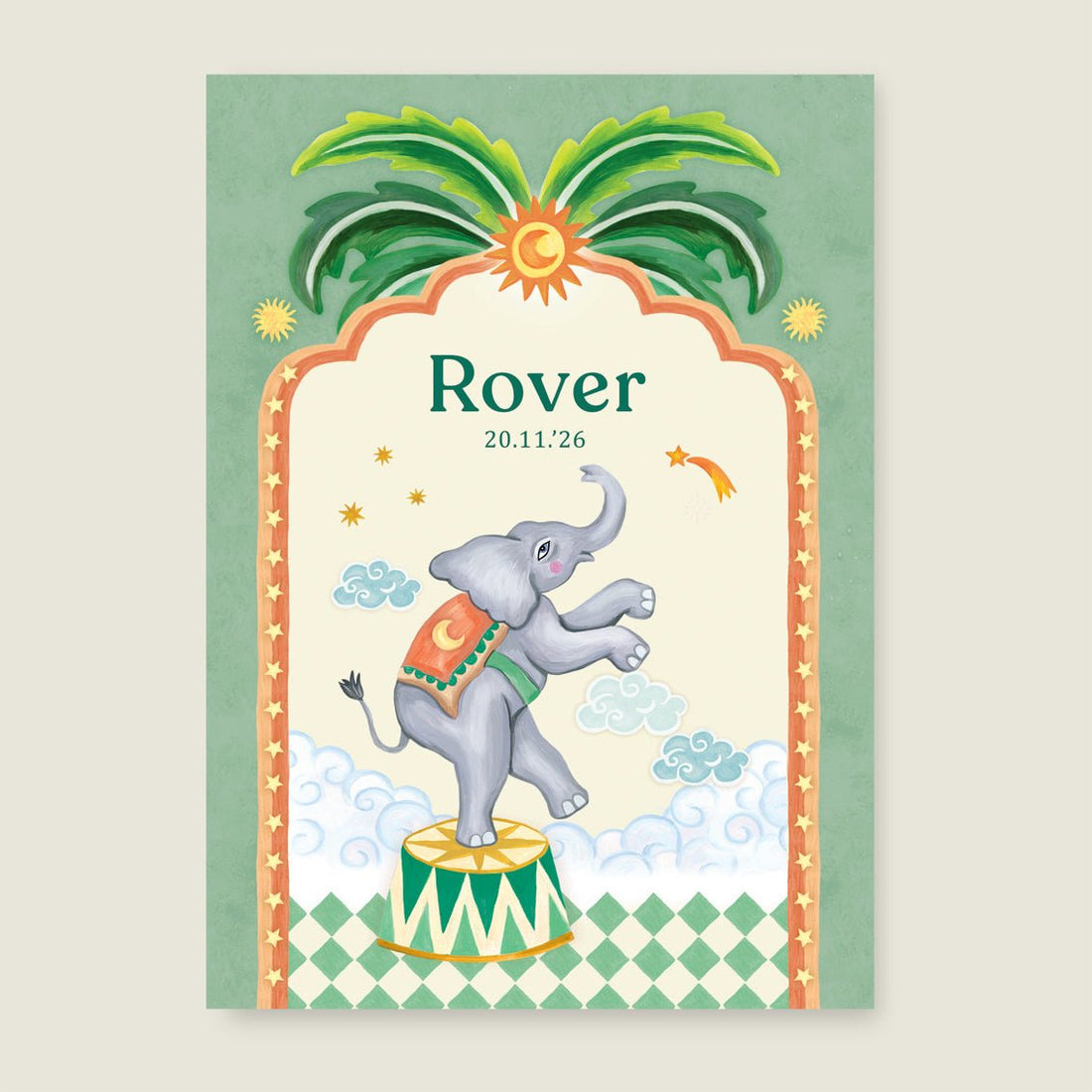 Sample Lovely Elephant - Story of July