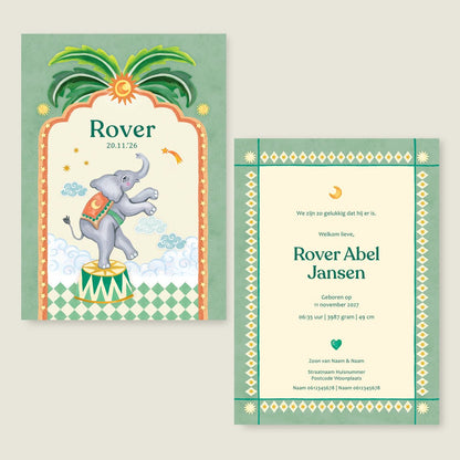 Sample Lovely Elephant - Story of July