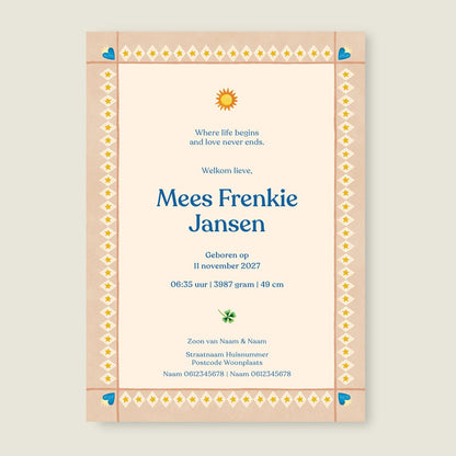 Sample Lovely Lion Heart - Story of July