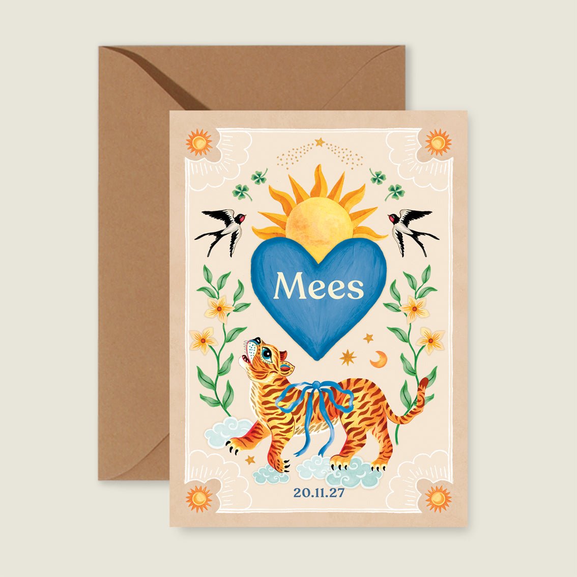 Sample Lovely Tiger - Story of July