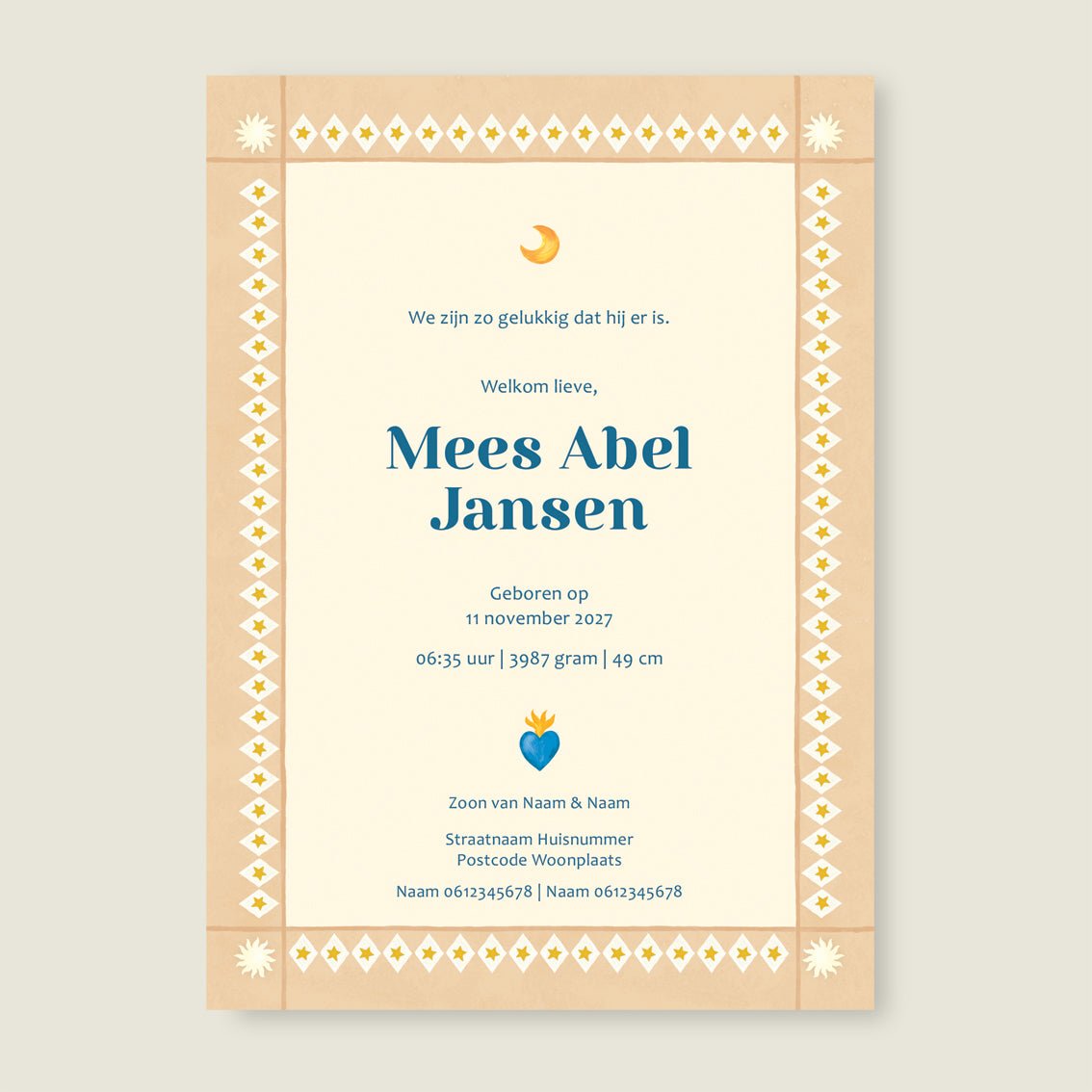 Sample Lovely Tiger - Story of July