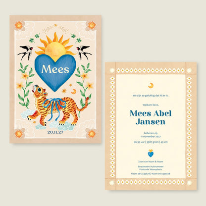 Sample Lovely Tiger - Story of July