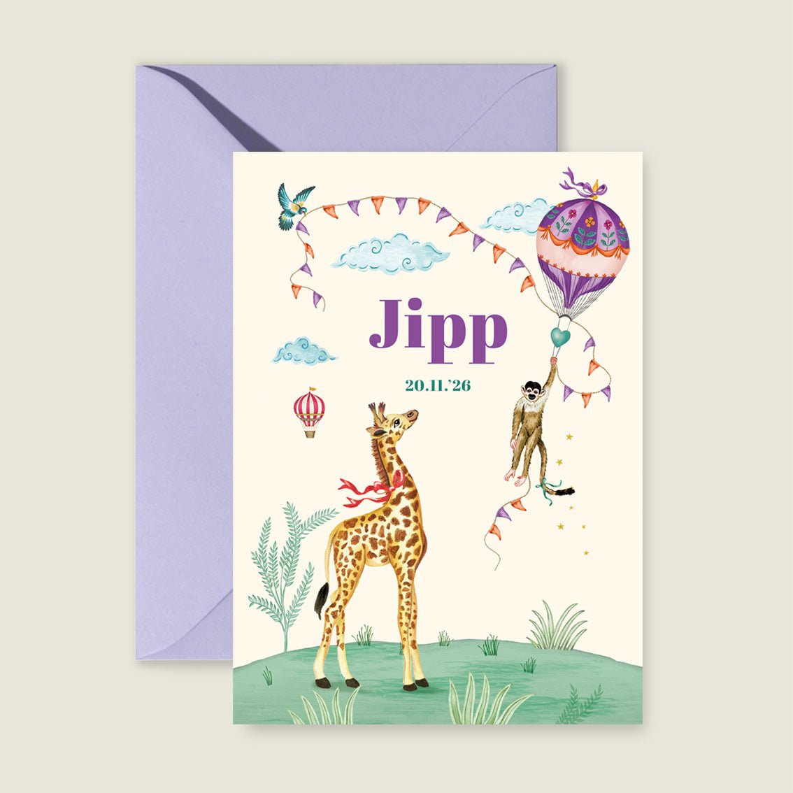 Sample Monkey And The Giraffe - Story of July