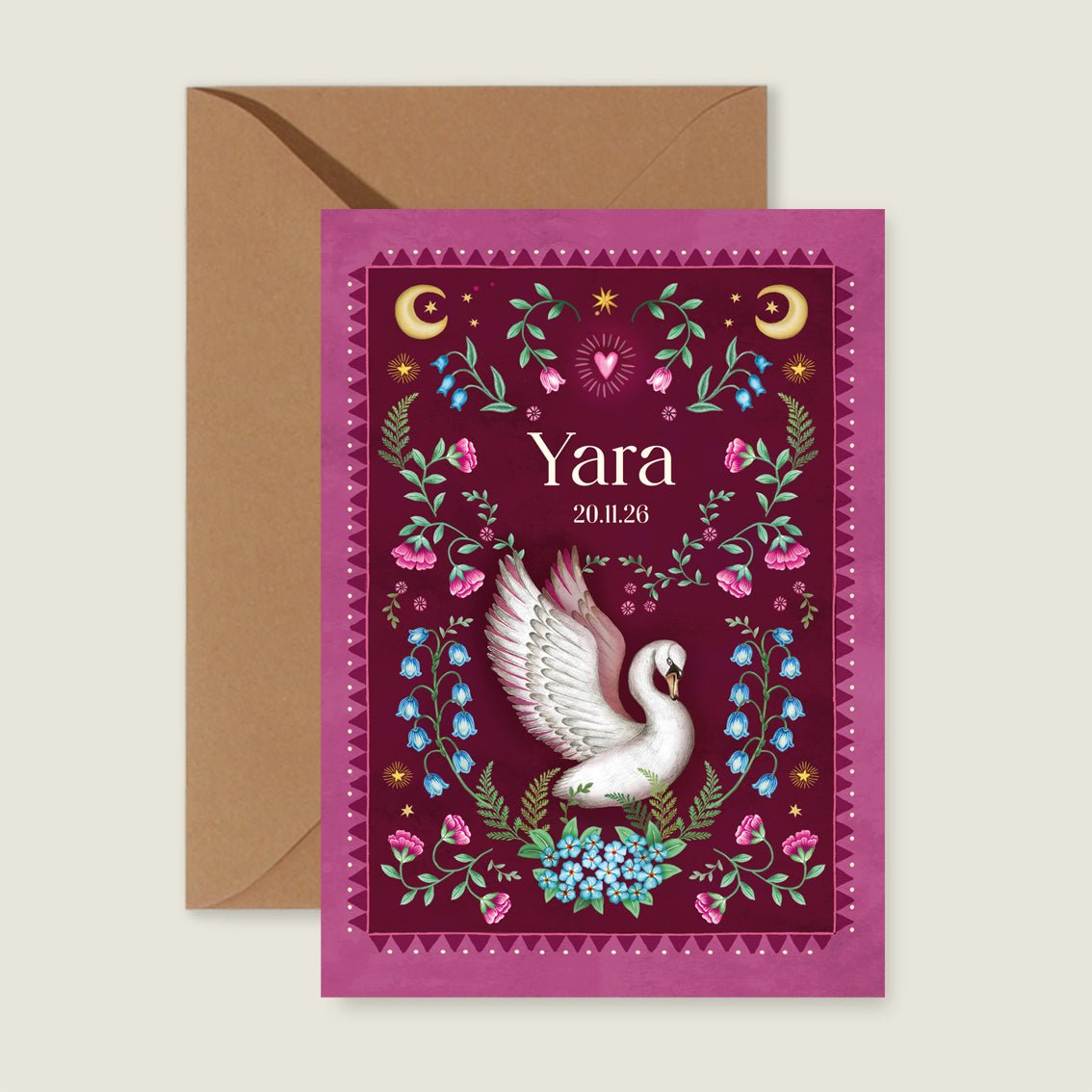 Sample Moon Swan Red - Story of July