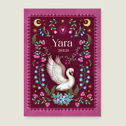 Sample Moon Swan Red - Story of July