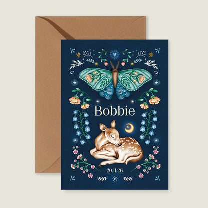 Sample Oh Dear Butterfly Blue - Story of July