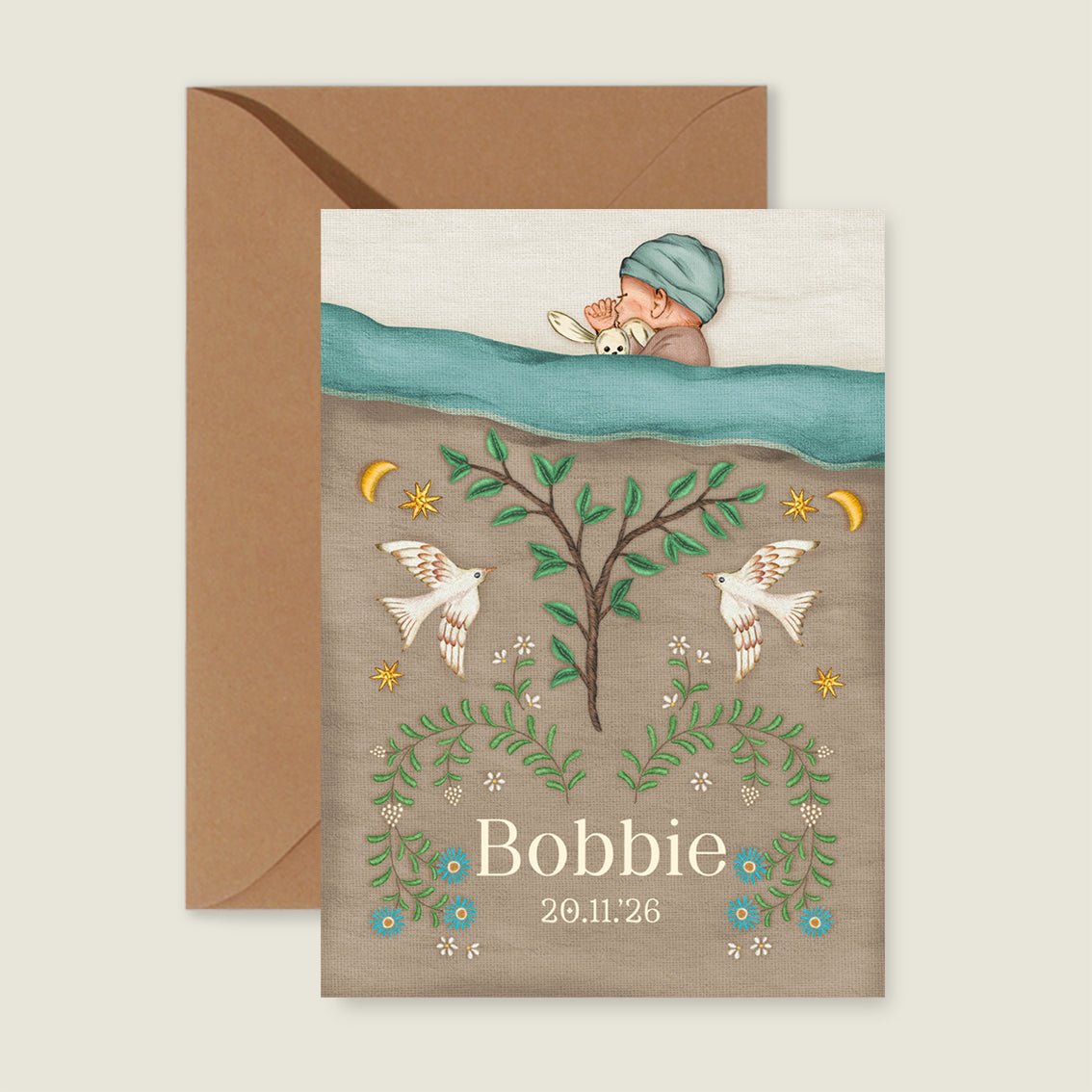 Sample Sleep Tight Khaki - Story of July