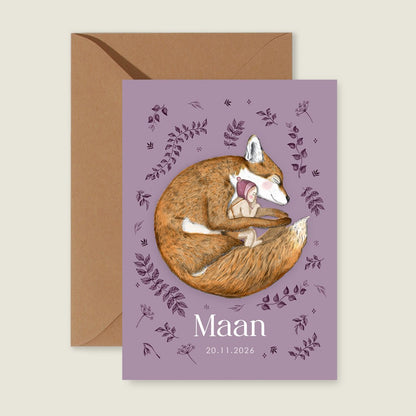 Sample Sleeping Fox Lila - Story of July