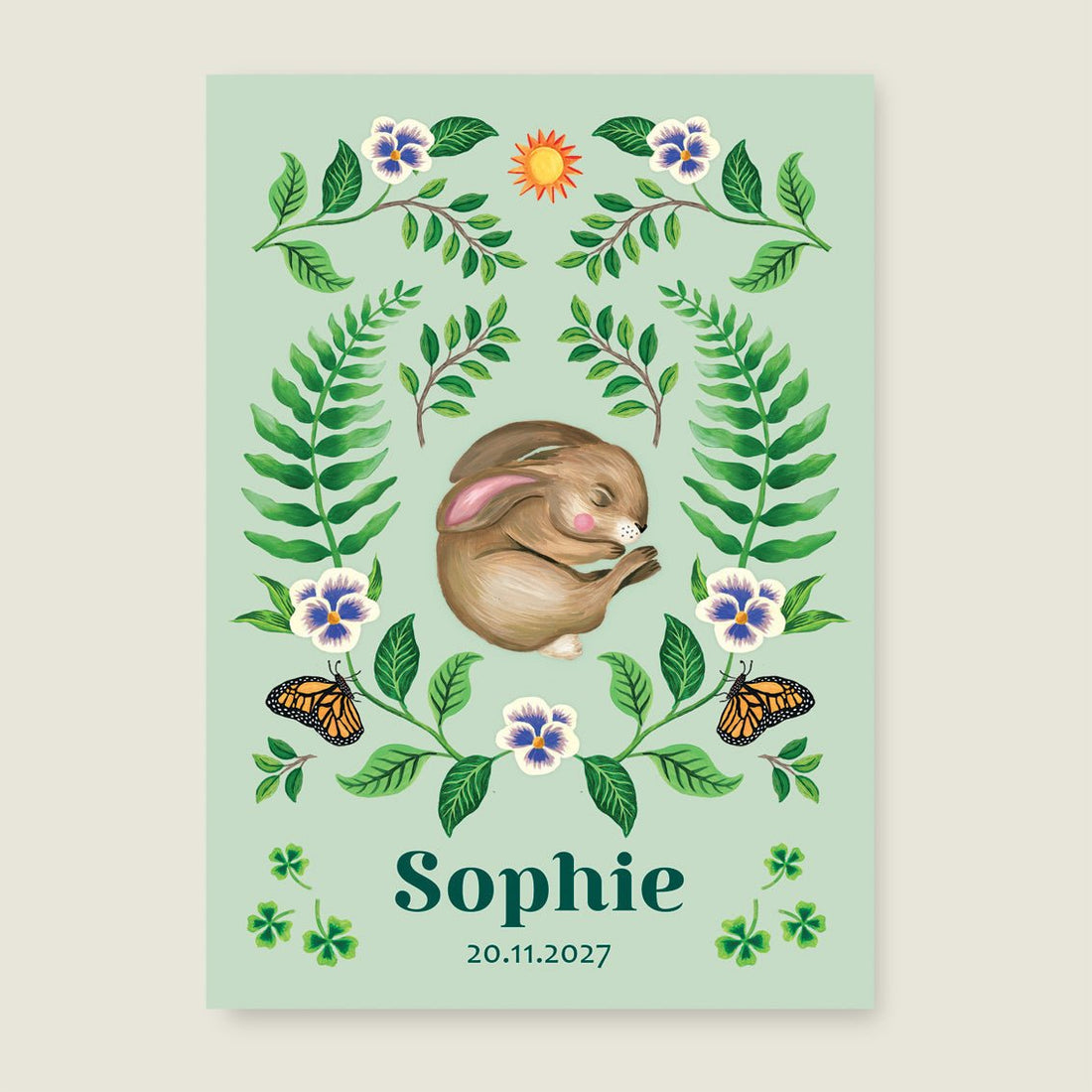 Sample Sleeping Rabbit - Story of July