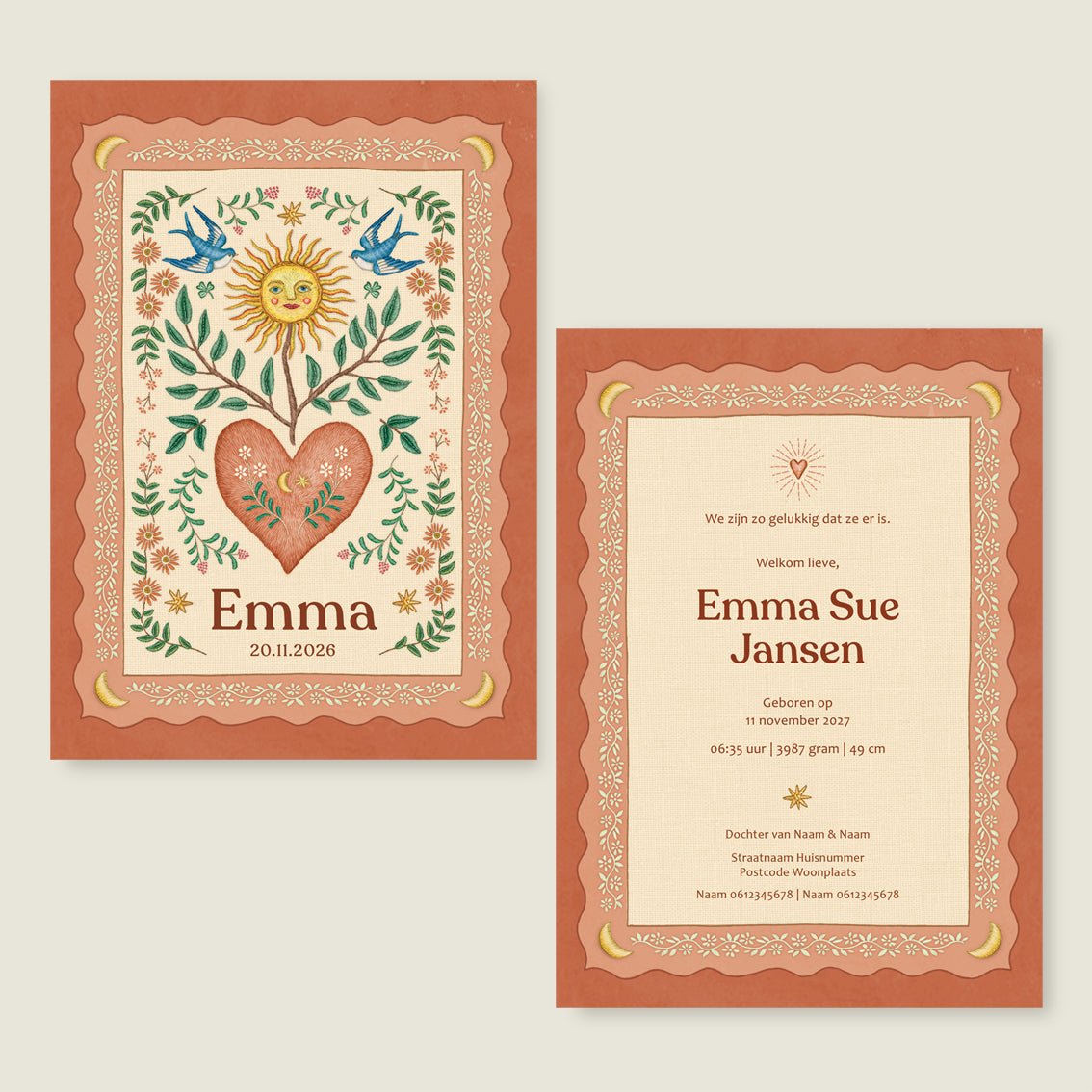 Sample Sparrow Birds Terra - Story of July