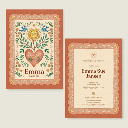 Sample Sparrow Birds Terra - Story of July