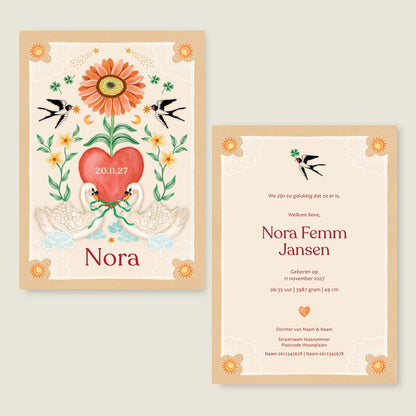 Sample Swan And Sparrows - Story of July