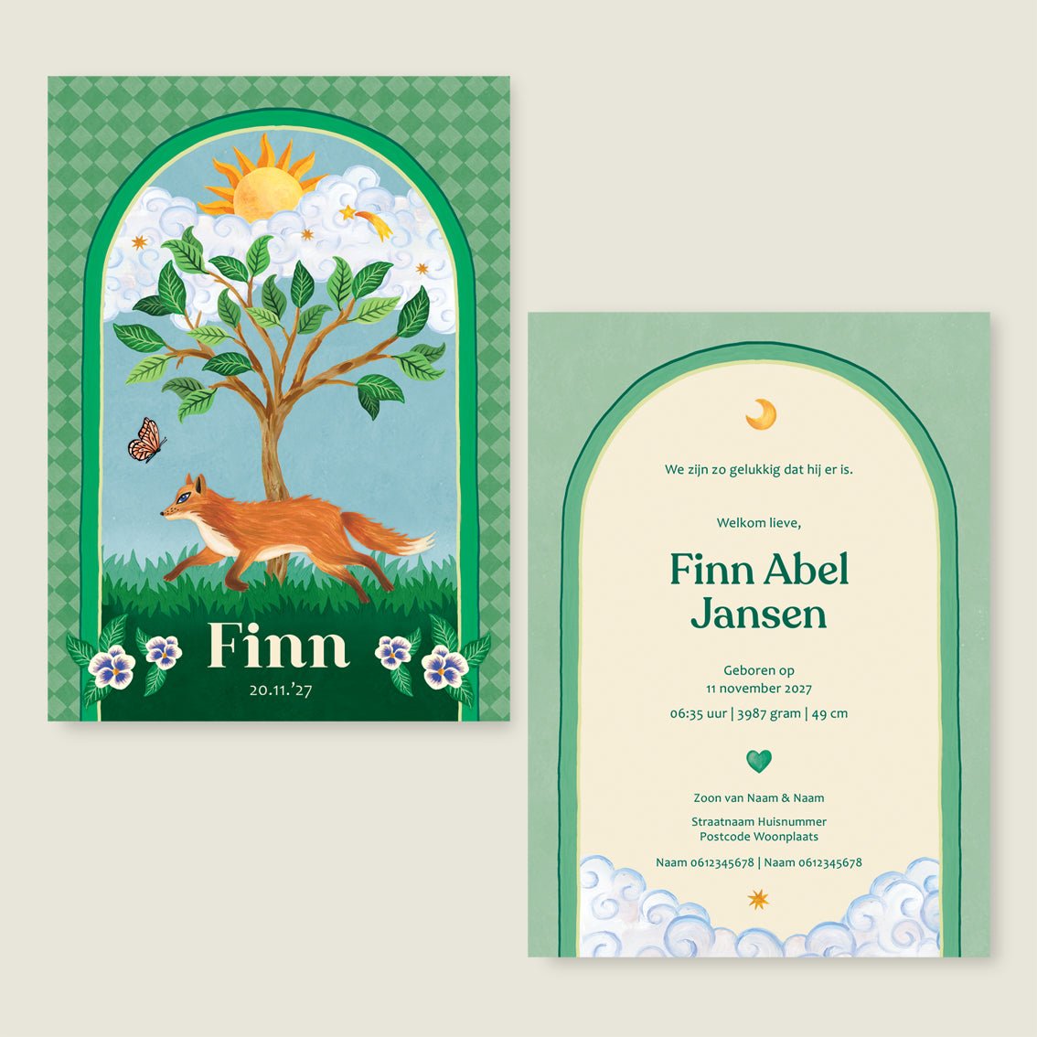 Sample Tree Fox - Story of July