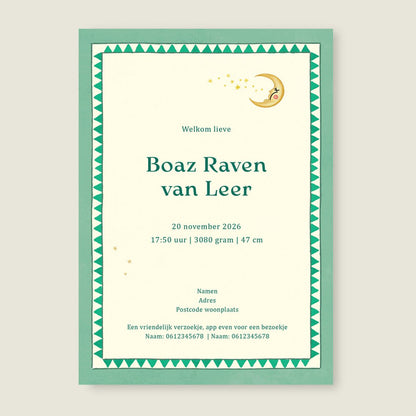 Sample Tree Panter Green - Story of July