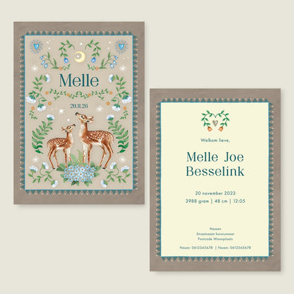 Sample Two Dear Moonlight Khaki - Story of July