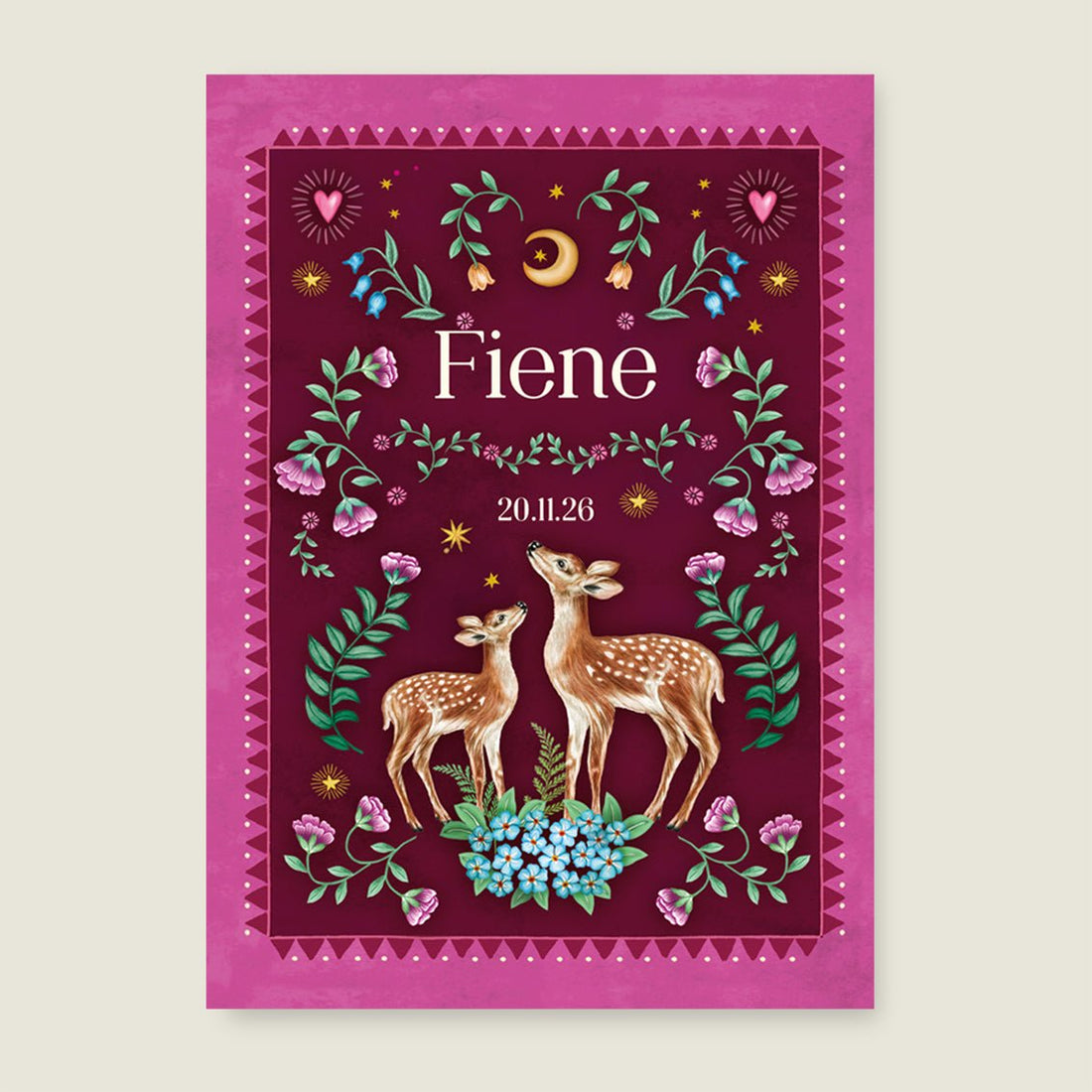 Sample Two Dear Moonlight Red - Story of July