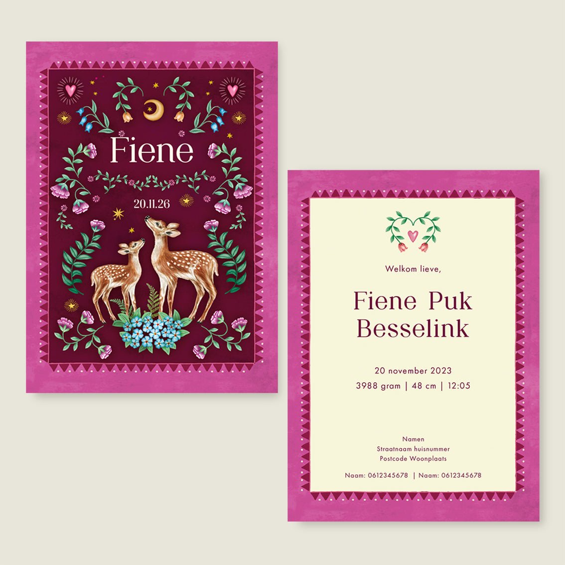 Sample Two Dear Moonlight Red - Story of July