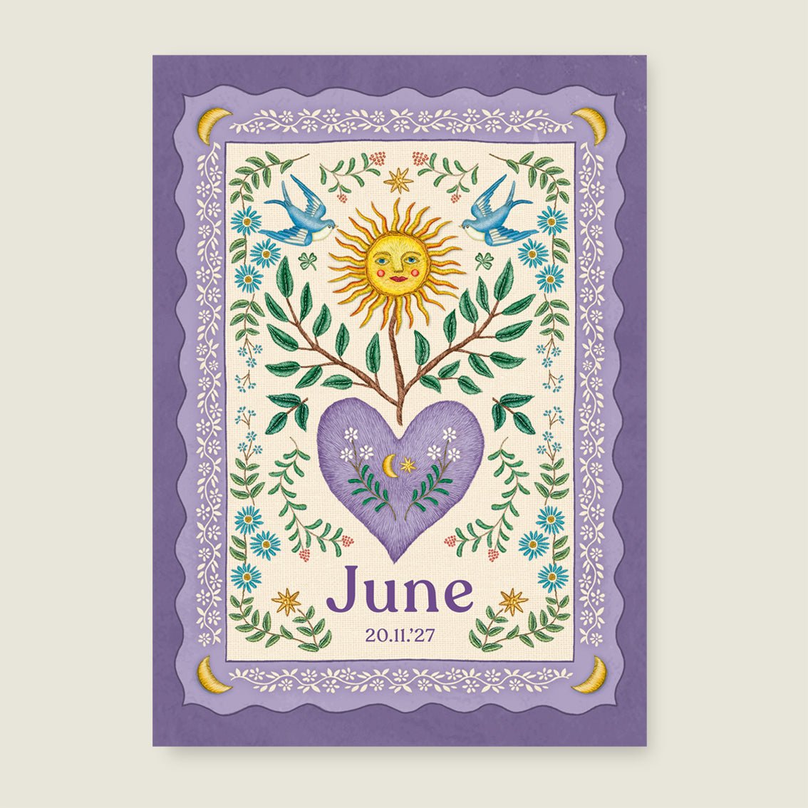 Sample Under The Sparrows - Story of July