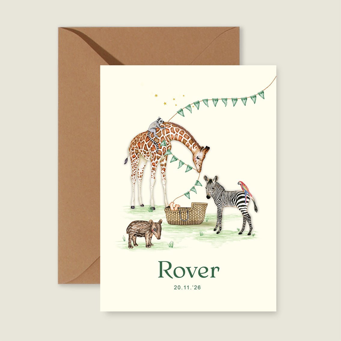 Sample Welcome Baby - Story of July