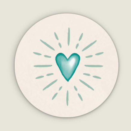 Sluitzegel Green Heart - Story of July