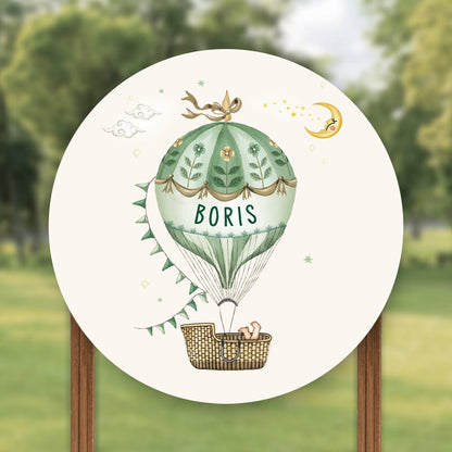 Tuinbord Baby Balloon - Story of July