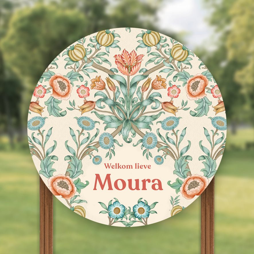 Tuinbord Blooming Flowers Terra - Story of July