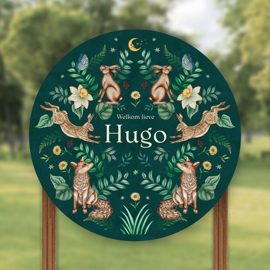 Tuinbord Bosdieren - Story of July