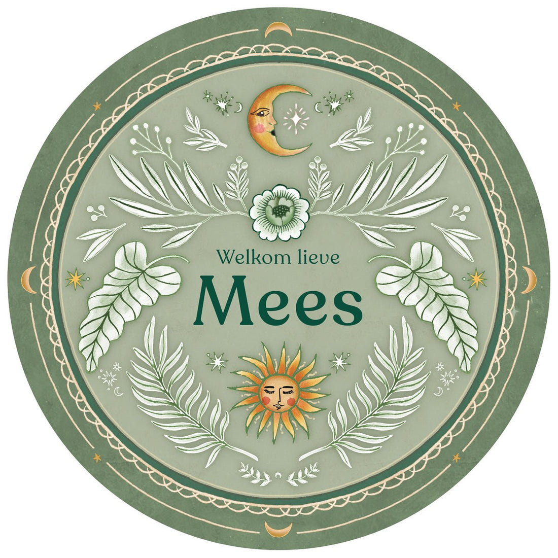 Tuinbord Moonchild Lightgreen - Story of July