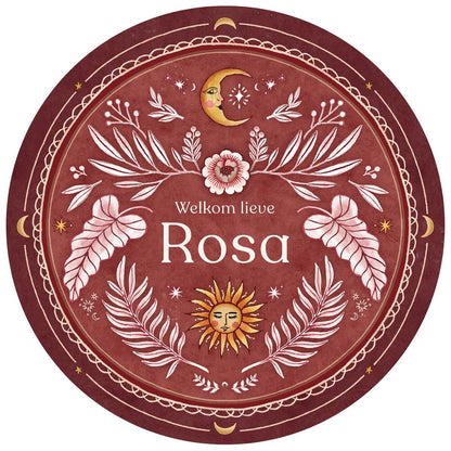 Tuinbord Moonchild Red - Story of July