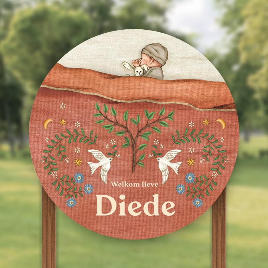 Tuinbord Sleep Tight Terra - Story of July