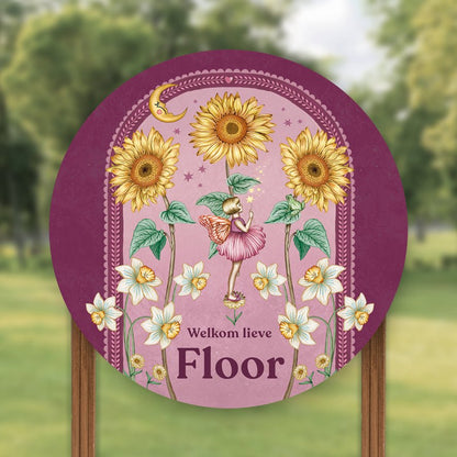 Tuinbord Sunflowers - Story of July