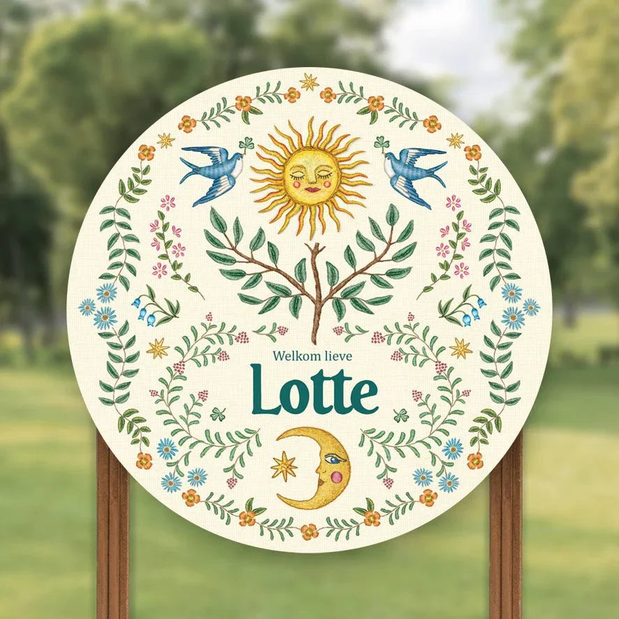 Tuinbord Under The Sun - Story of July