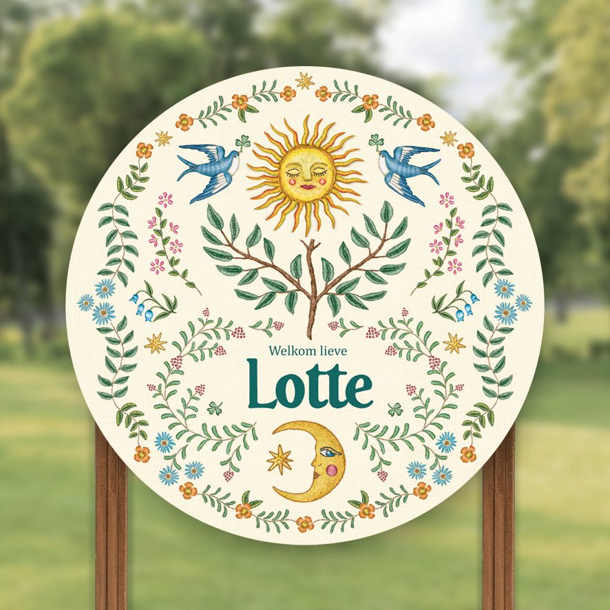 Tuinbord Under The Sun - Story of July