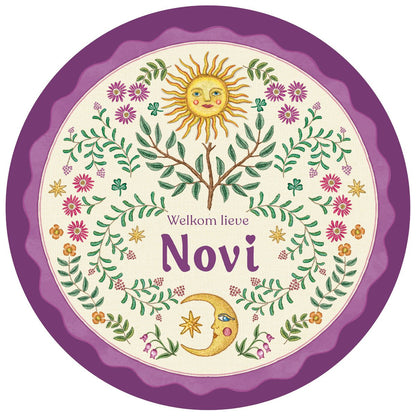 Tuinbord Under The Sun Purple - Story of July