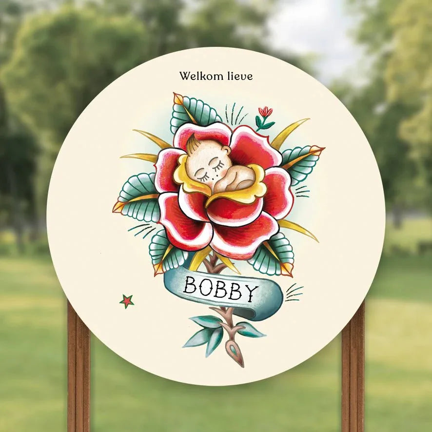 Tuinbord Wild Rose - Story of July