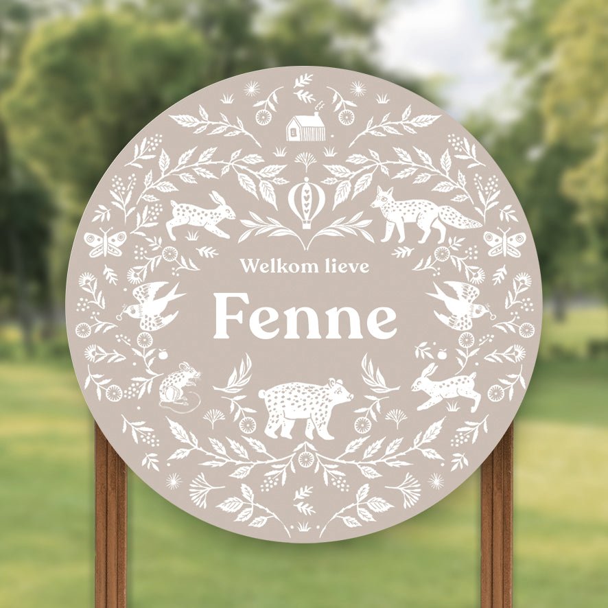 Tuinbord Wilderness - Story of July