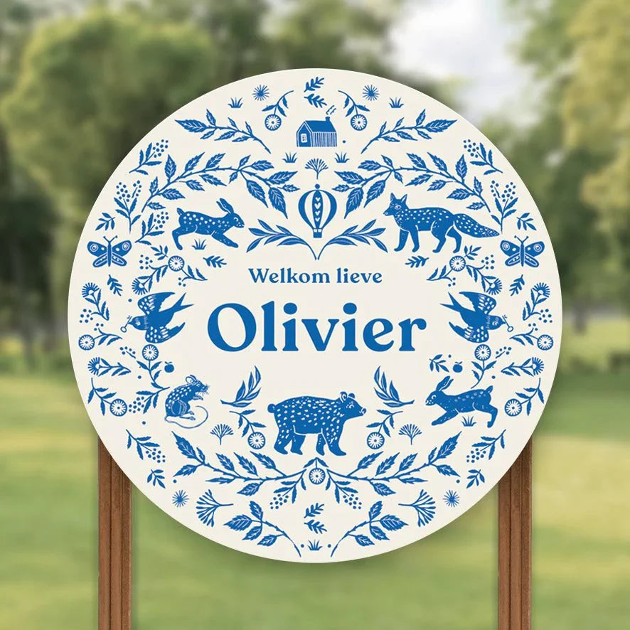 Tuinbord Wilderness Blue - Story of July