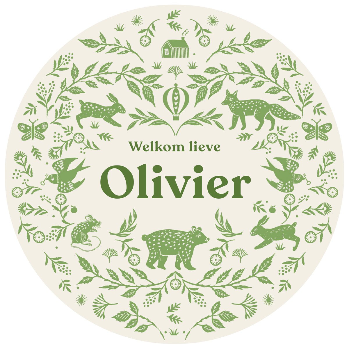 Tuinbord Wilderness Green - Story of July