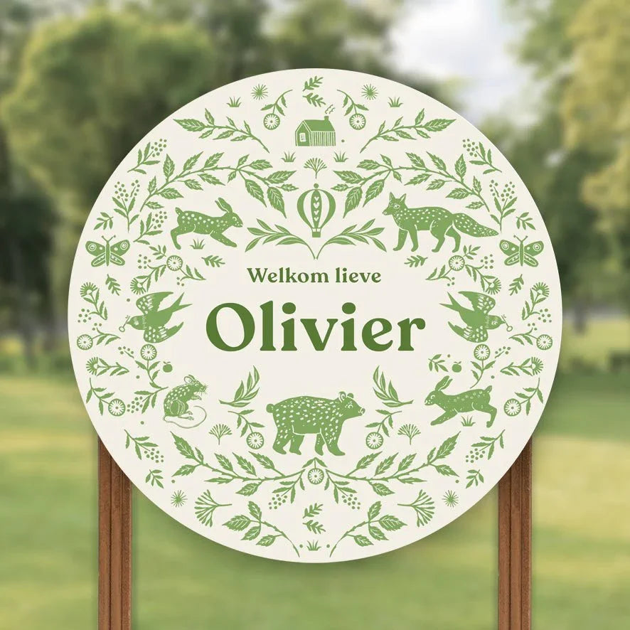 Tuinbord Wilderness Green - Story of July