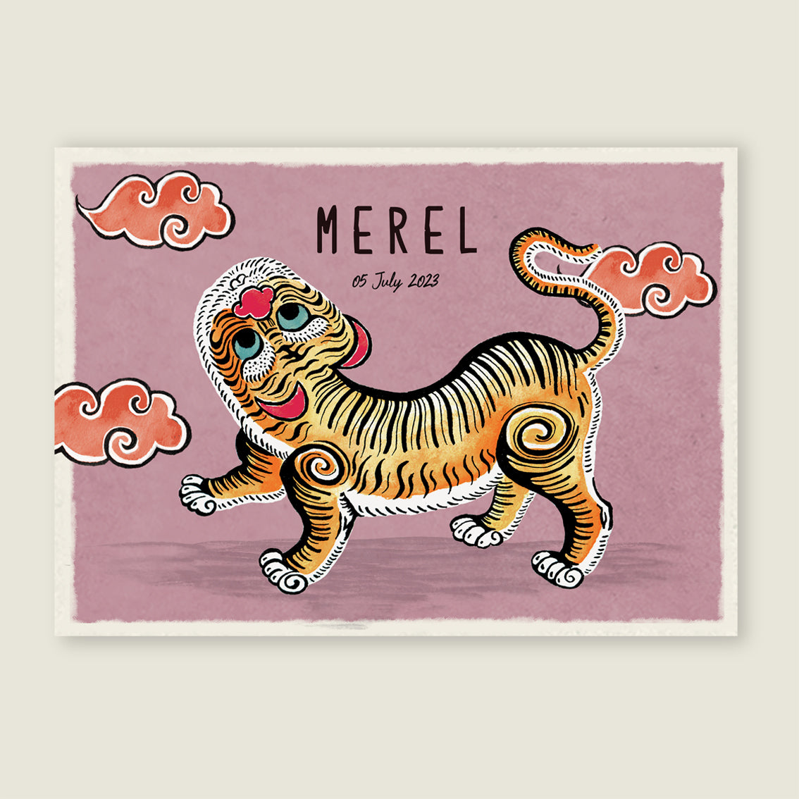 Print The Pink Tiger