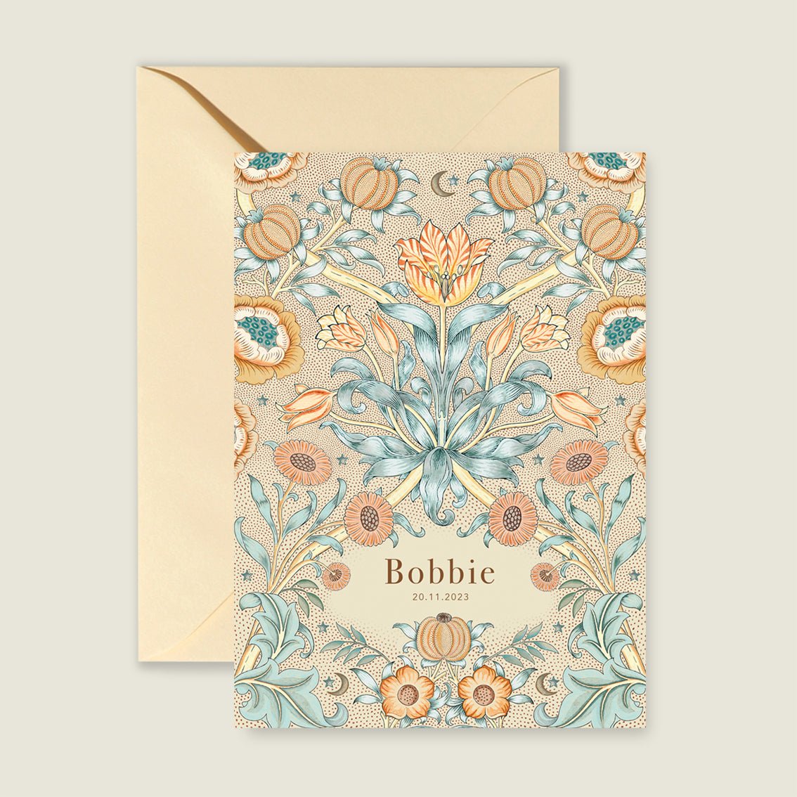 Geboortekaartje Blooming Flowers - Story of July