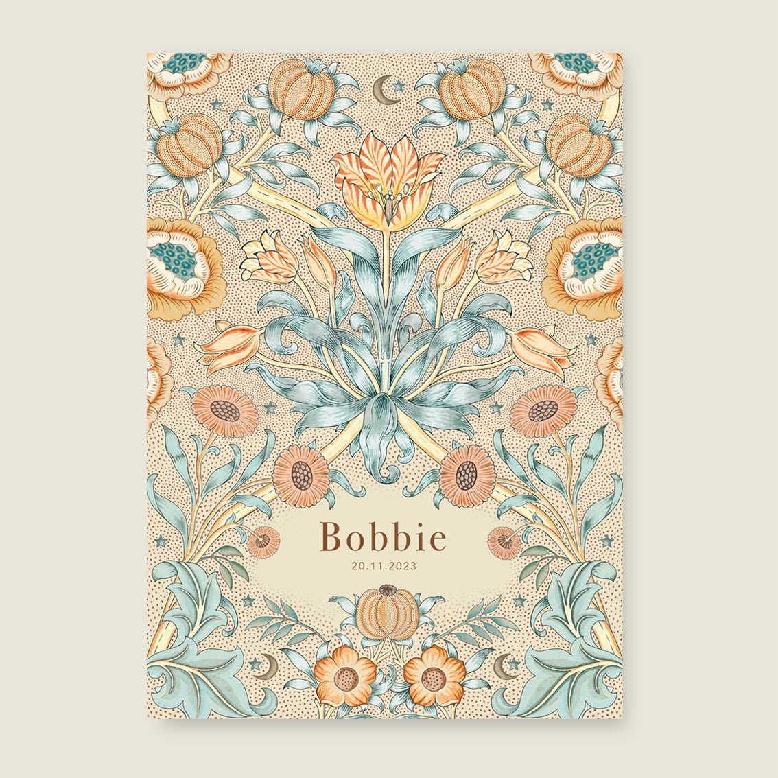 Geboortekaartje Blooming Flowers - Story of July