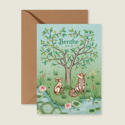 Geboortekaartje Spring Tales - Story of July