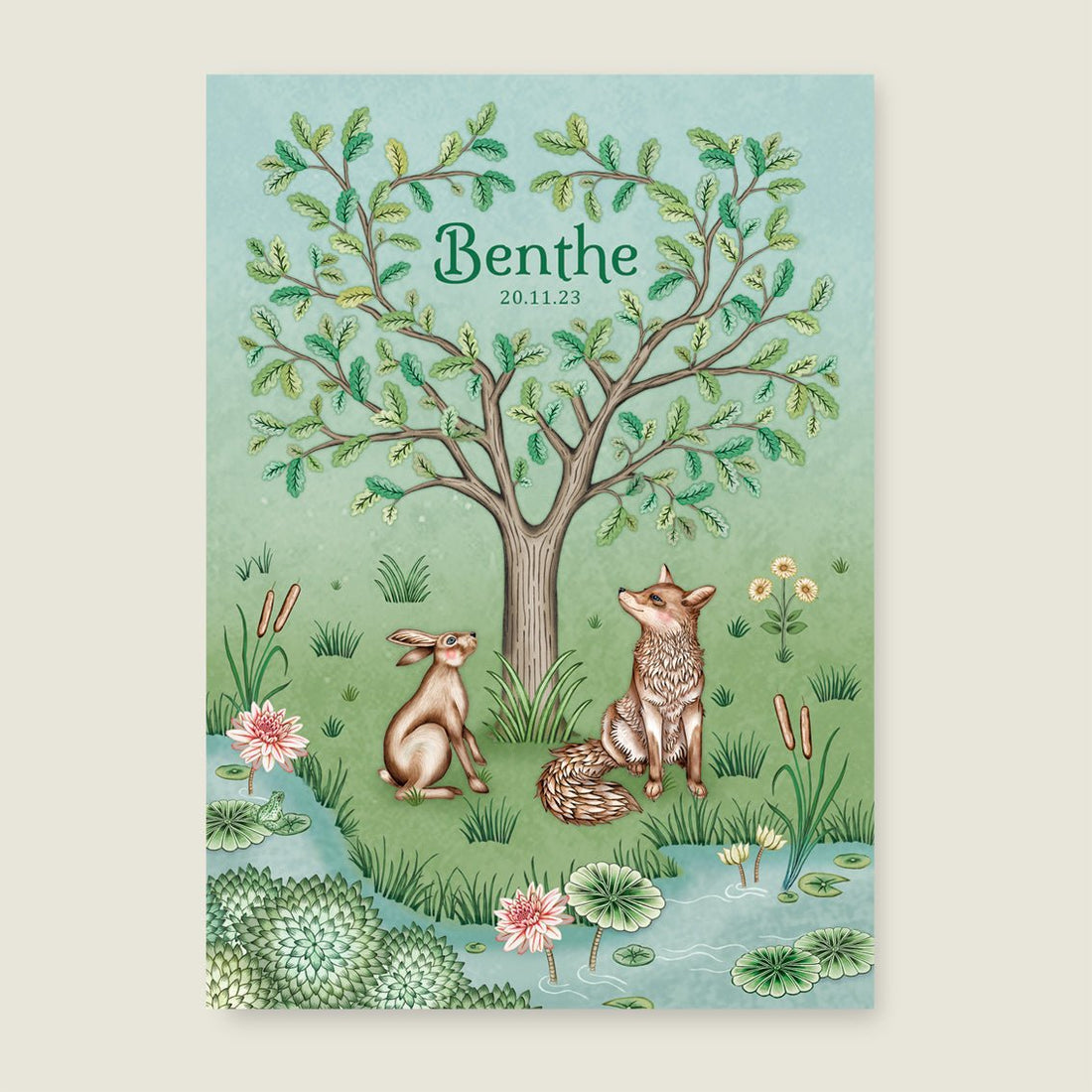 Geboortekaartje Spring Tales - Story of July