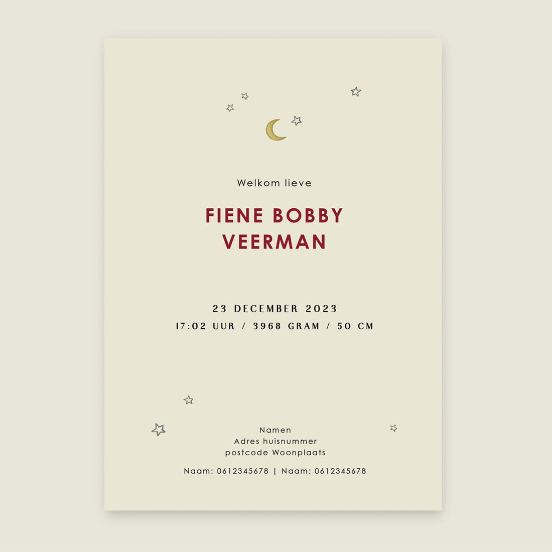 Geboortekaartje Zebra Balloon Orange - Story of July