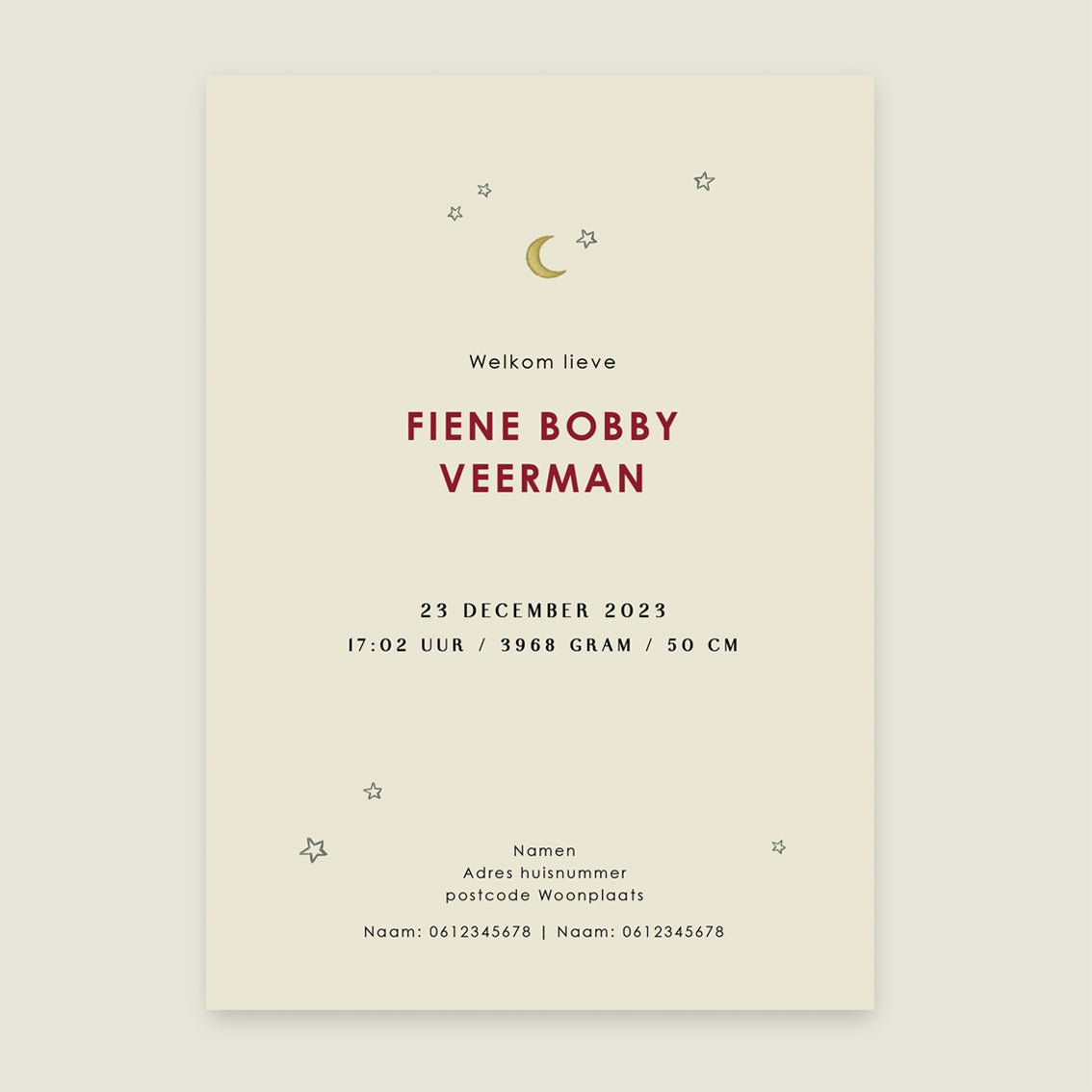 Geboortekaartje Zebra Balloon Orange - Story of July