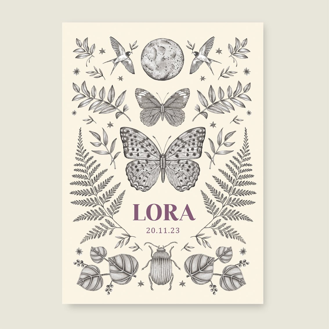 Print Butterfly - Story of July