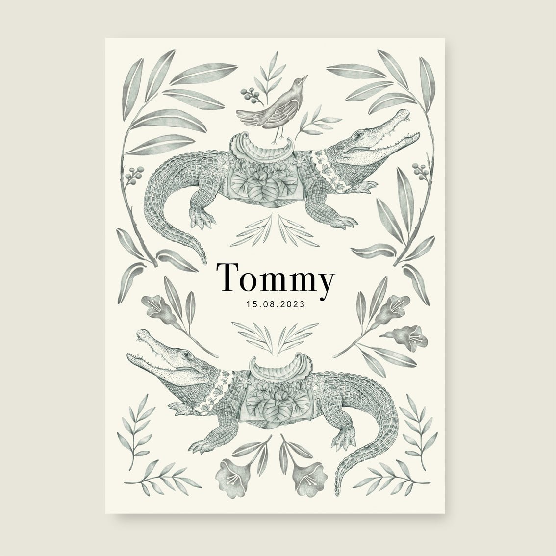 Print Cute Crocka - Story of July