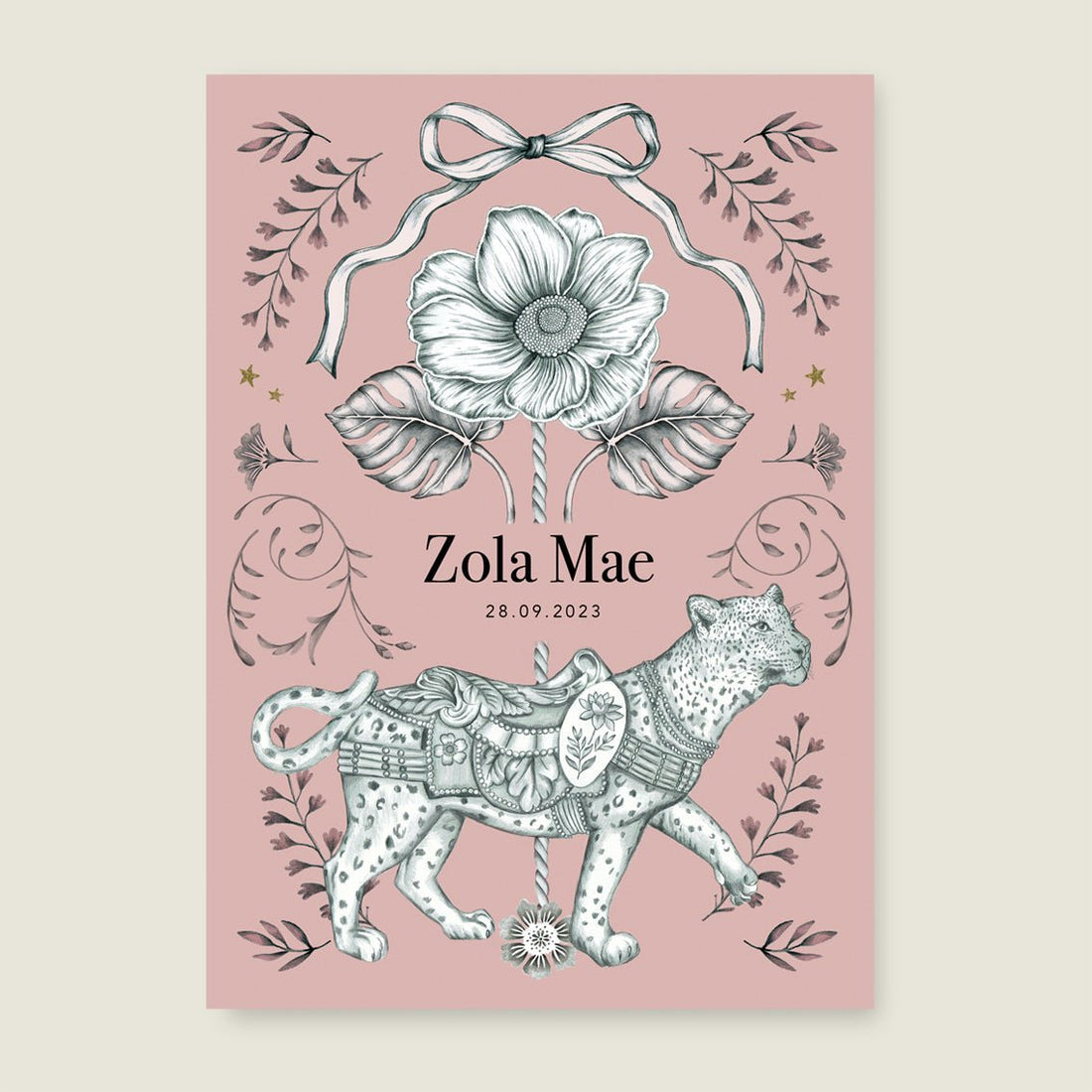 Print Go Panther Pink - Story of July