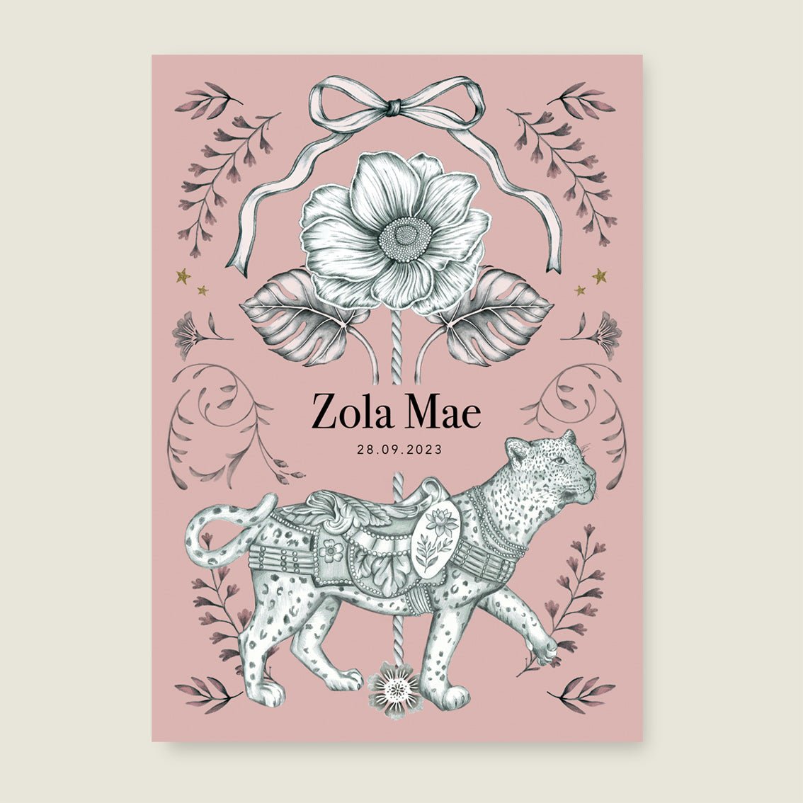 Print Go Panther Pink - Story of July